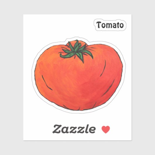 Sticker Tomate (Feuille)