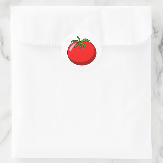 Sticker tomate de dessin (Sac)