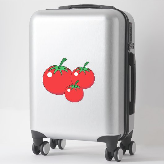 Sticker Tomato rouge (Sur valise)