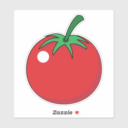 Sticker Tomato rouge (Feuille)