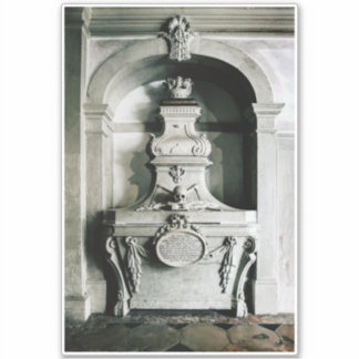 Sticker tombeau baroque du 18ème siècle. Enfants de Palhav