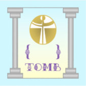 Sticker Tombeau vide (Devant)