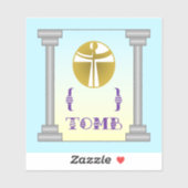 Sticker Tombeau vide (Feuille)