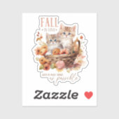 Sticker Tomber Amoureux Avec Autant De Choses (Feuille)