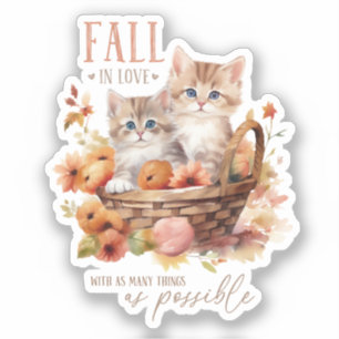 Sticker Tomber Amoureux Avec Autant De Choses