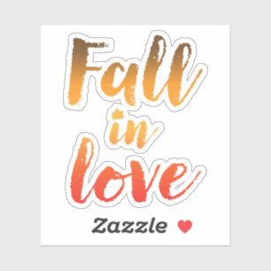 Sticker Tomber dans l'amour