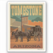 Sticker Tombstone, Arizona (Devant)