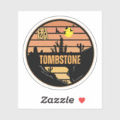 Sticker Tombstone, Arizona (Feuille)