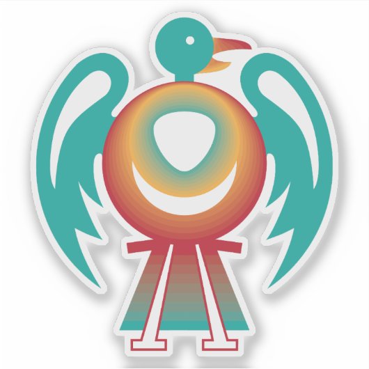 Sticker tonnerre (Devant)