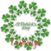 Sticker Tonnerre à visage totem (Devant)