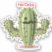 Sticker Tonnerre Irate Cactus Thunder_Cove (Recto)