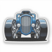 Sticker Toon Hotrod Art (Devant)