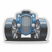 Sticker Toon Hotrod Art (Devant)