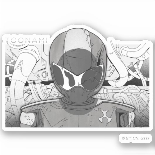 Sticker Toonami TOM 5 - Comic Bumper (Devant)