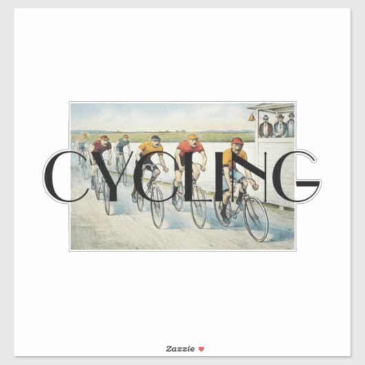 Sticker TOP Cycling (Feuille)