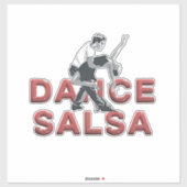 Sticker TOP Dance Salsa (Feuille)