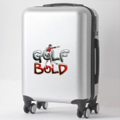 Sticker TOP Golf Gras (Sur valise)