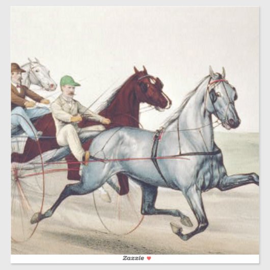 Sticker TOP Harness Racing (Feuille)