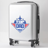 Sticker Top Papa Avion (Sur valise)