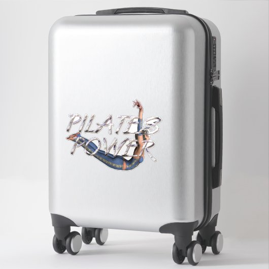 Sticker TOP Pilates Power (Sur valise)