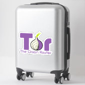 Sticker Tor - Routeur Onion (Sur valise)