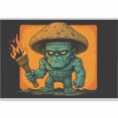Sticker Torch & Temper – Conception de bête champignon (Devant)