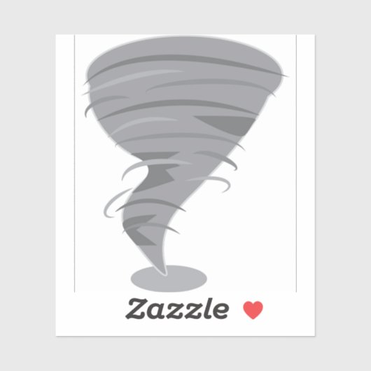 Sticker Tornade (Feuille)