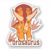 Sticker Torosaure mûre (Devant)