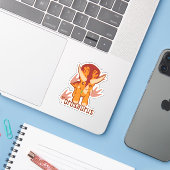 Sticker Torosaure mûre (Ordinateur portable avec iPhone)