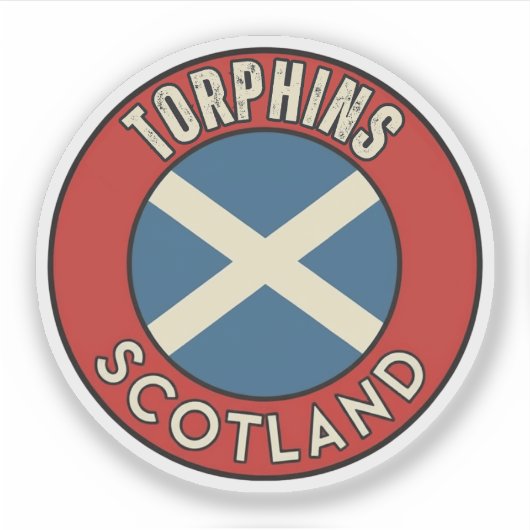 Sticker Torphins, Écosse (Devant)