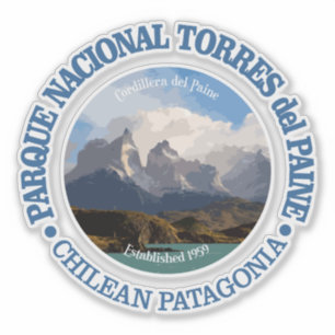 Sticker Torres del Paine NP