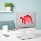 Sticker Tortoise (Ordinateur portable sur le bureau)
