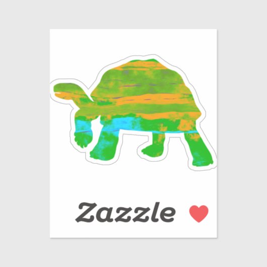 Sticker Tortoise (Feuille)
