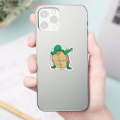 Sticker Tortue à Hip hop Dance Dab (Téléphone)