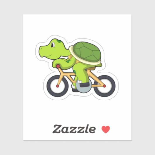 Sticker Tortue avec vélo.PNG (Feuille)