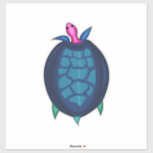 Sticker TORTUE Copie Copie (Feuille)