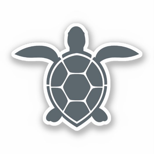 Sticker Tortue de mer (Recto)