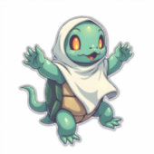 Sticker Tortue Ghoul (Devant)