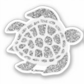 Sticker Tortue mousseuse (Recto)