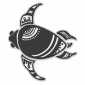 Sticker Tortue Tribale (Devant)