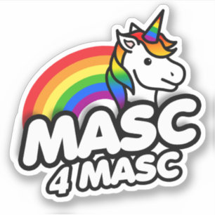 Sticker Totalement masculin