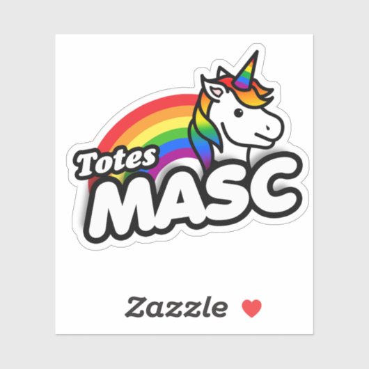 Sticker Totes masc (Feuille)