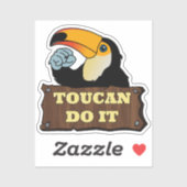 Sticker Toucan le fait | (Feuille)