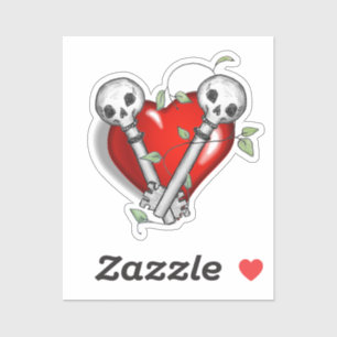 Sticker Touches de squelette