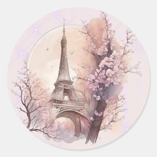 Sticker Tour Eiffel (Devant)