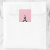 Sticker Tour Eiffel clair Twinkle - rose (Sac)