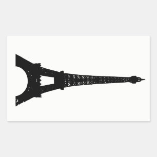 Sticker Tour Eiffel noir & blanc