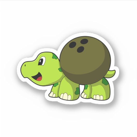 Sticker Tourbillon à bowling (Devant)