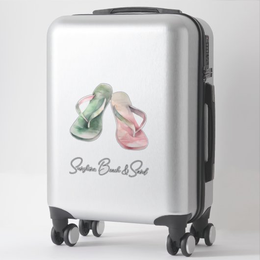 Sticker Tournes Sunshine Beach (Sur valise)