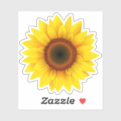 Sticker tournesol (Feuille)